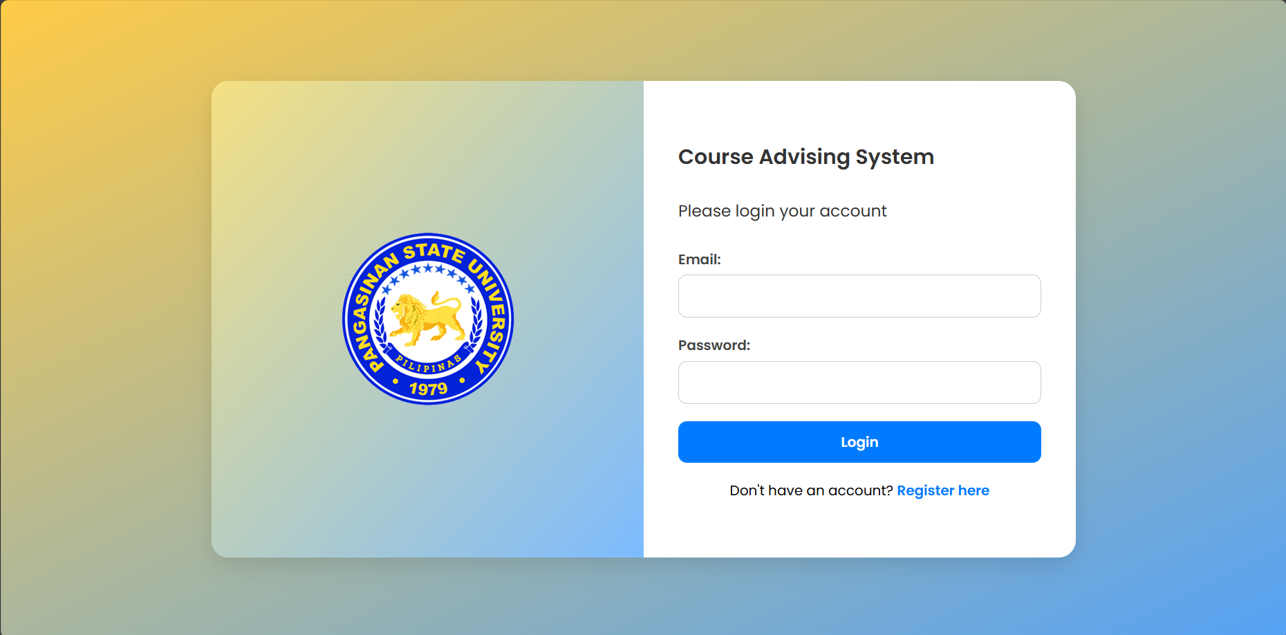 Course Advising System
