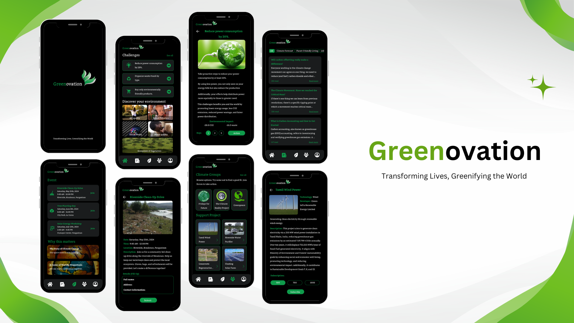 Greenovation Environmental App
